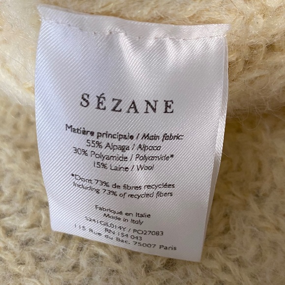 Sezane Emile in Pastel Yellow (XS) - Picture 9 of 11